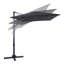 Briyelle 300 cm W X 200 cm D Cantilever Parasol with Manual Lift-98284061-98284062