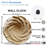 Natural Soft Creamy Smooth Texture for Crafts Art - 12'' Modern Glass Wall Clock