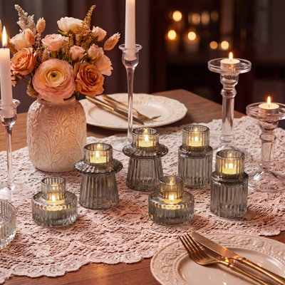 Set of 6 Candle Holders