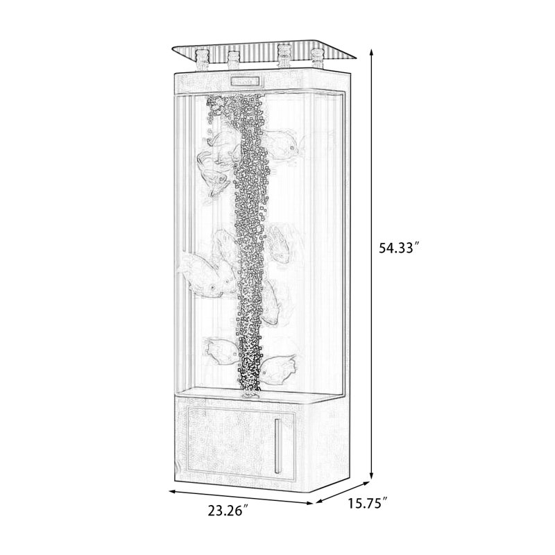 Aquarium 50-57 gallons, 23.62, Picture Color