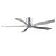 Irene 5 - Blade LED Ceiling Fan with Light Kit Included