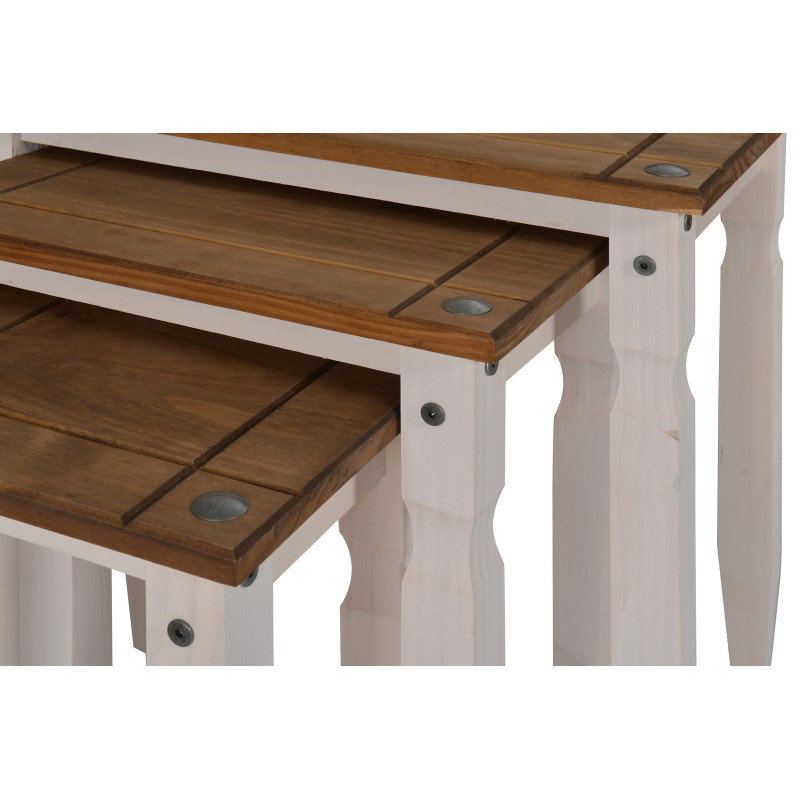 Denese Solid Wood Nesting Tables