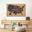 " Patriotic American Map Canvas Print " by NolanGrafix-631906104