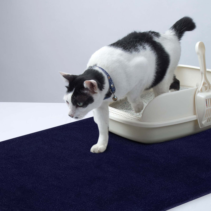Tapis de litière, Bleu marine