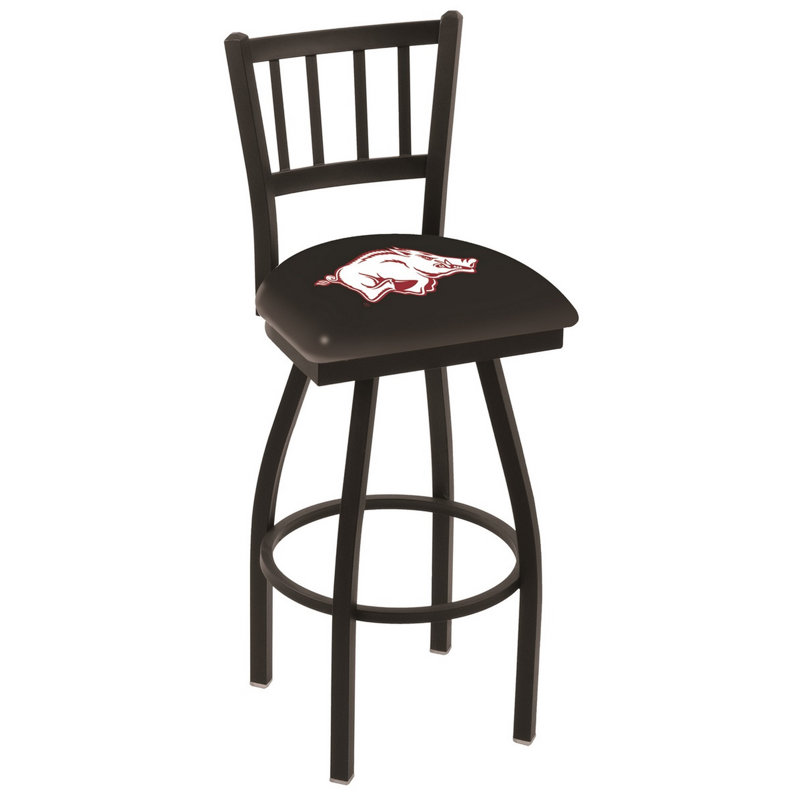 Tabouret de comptoir pivotant de 25 po NCAA, Razorbacks d'Arkansas, 25 po de hauteur