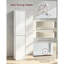 160.7 cm H x 30.2 cm W Bookcase