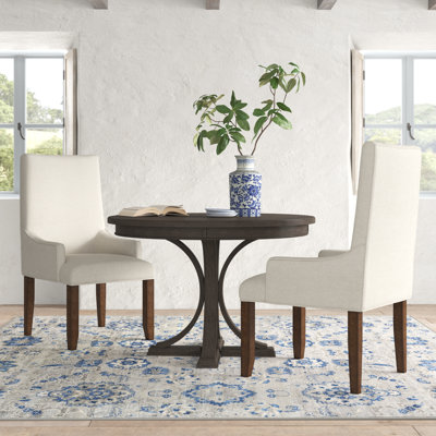 Chaise parsons beige Anaelisa