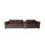 Ensemble de causeuse et canapé Modern Suede-678527335