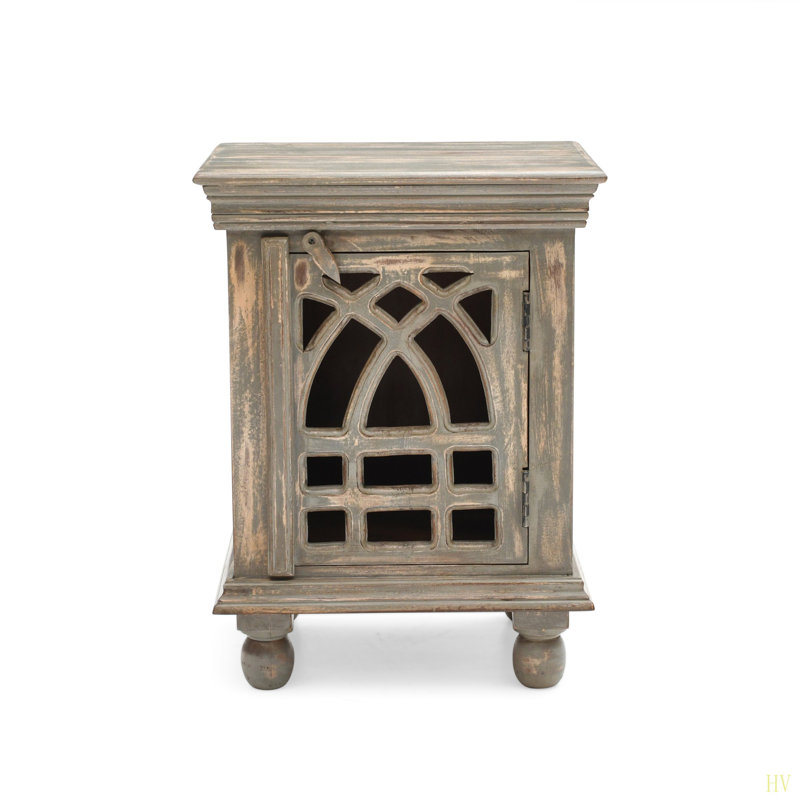 Wood Nightstand