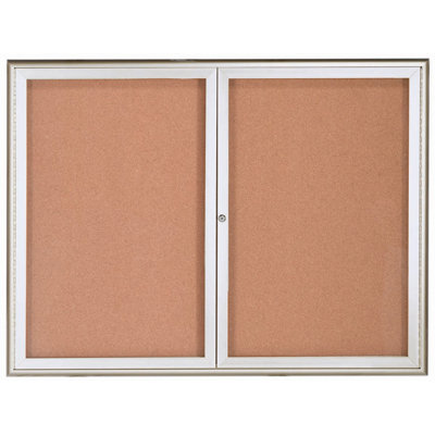 AARCO No Cork Metal Bulletin Board