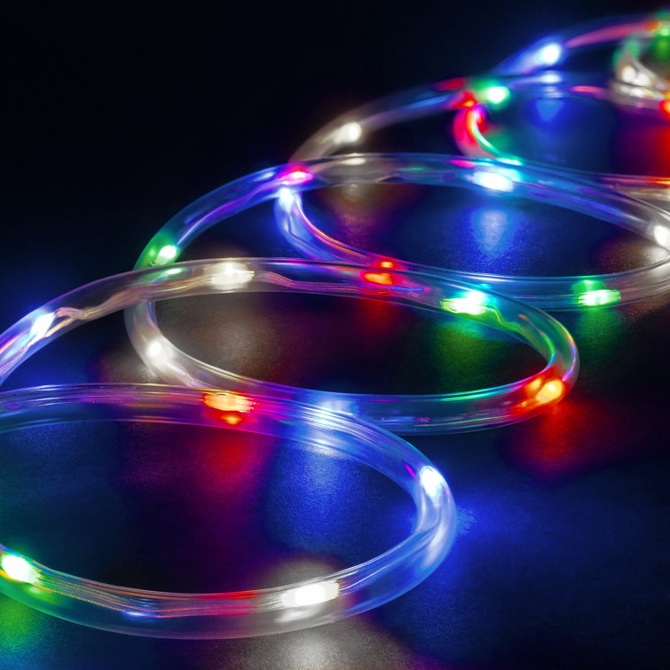 The Holiday Aisle 150ft 8-Mode Waterproof LED Rope Light