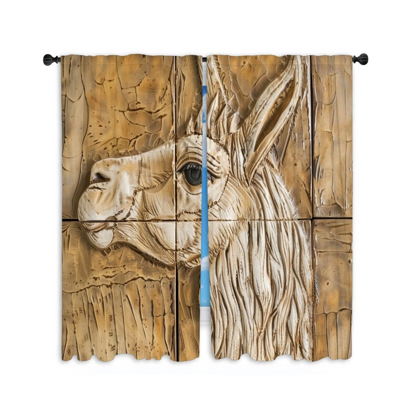 Paire de rideaux obscurcissant Faver, L 20 po x L 54 po