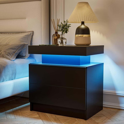 Table de chevet 2 tiroirs Desassure