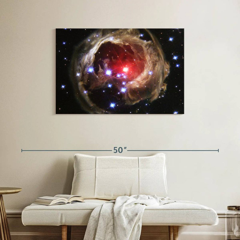 Oberle Crab Nebula, 26" H x 39" W