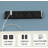 Rack With Power Outlet And Storage Shelves,Convenient For Your Home-1810506792