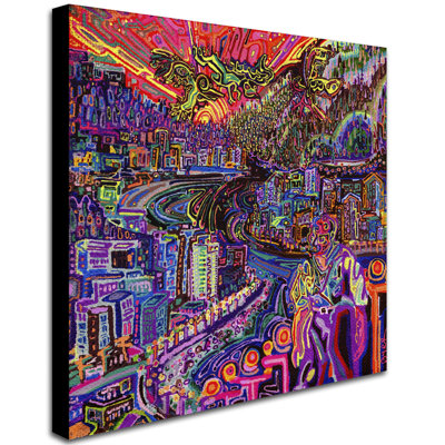 Hobo' Graphic Art Print on Wrapped Canvas -  Trademark Fine Art, ALI5602-C1414GG