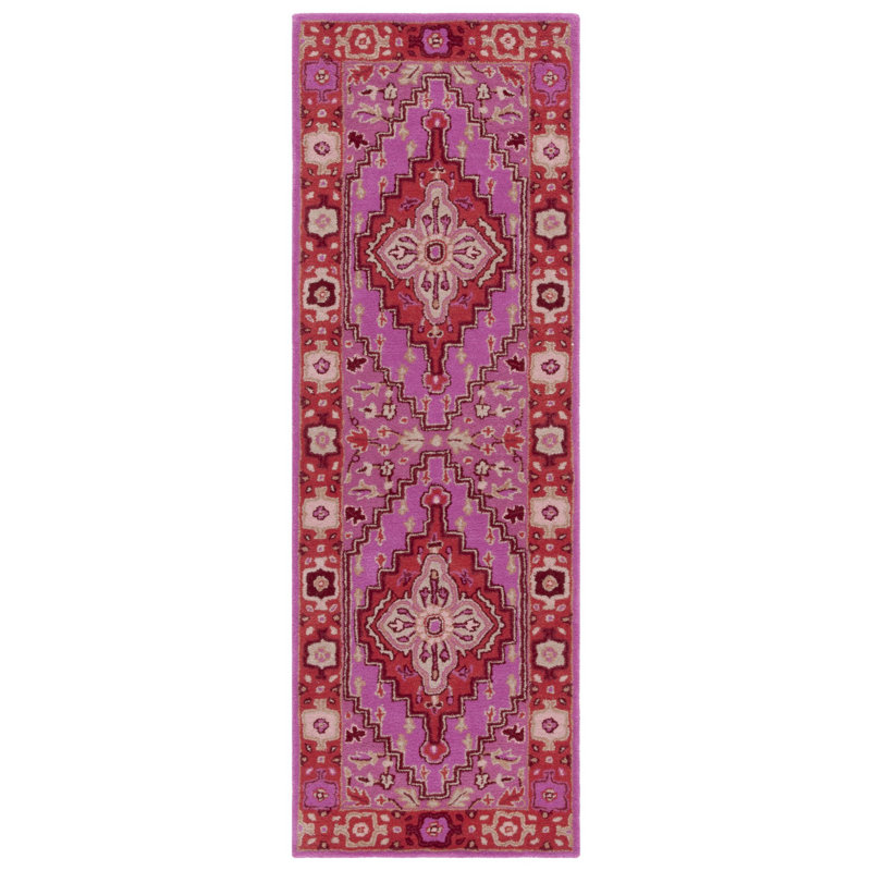 Blokzijl Hand Tufted Wool Oriental Rug, Runner 2'3" x 7'