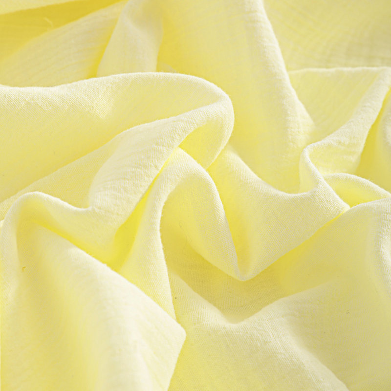 Ensemble de 2 draps-housse pour lit de bébé en coton mousseline double couche, housse de matelas pour tout-petit respirant