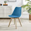 Chaise d'appoint rembourrée en faux cuir Stolm-699635335