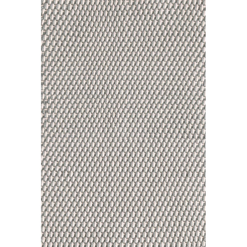 Two-Tone Rope Platinum/Ivory Handwoven Indoor/Outdoor Rug, Rectangle 6' x 9'