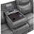 Masley Grey 2-Piece Reclining Living Room Set