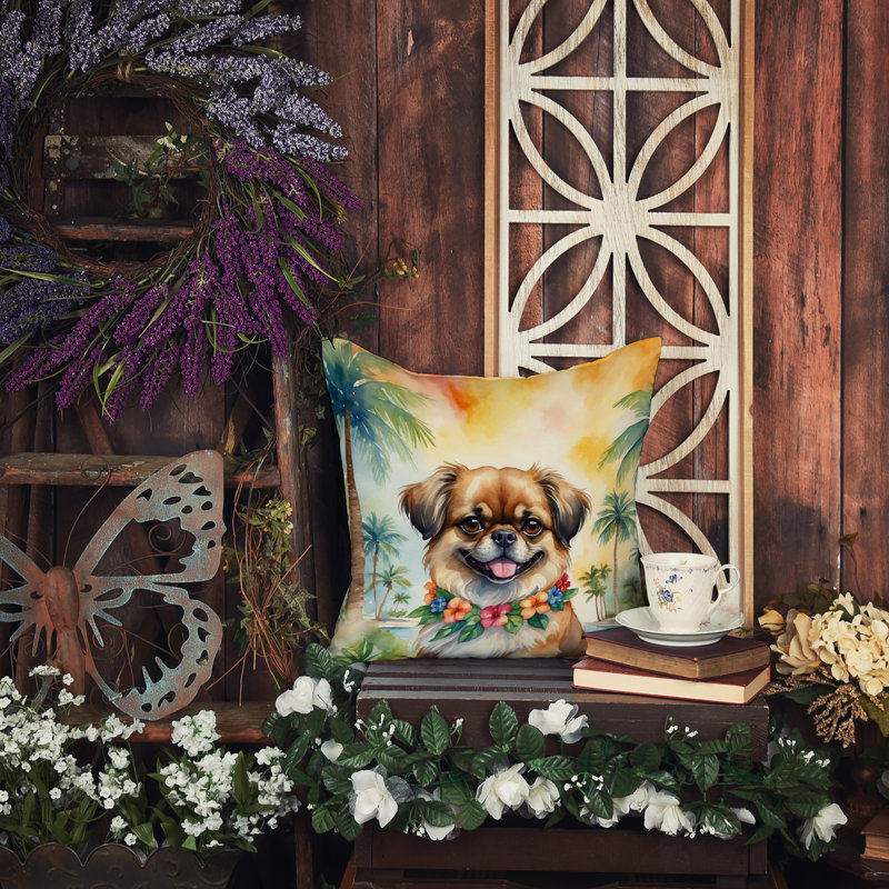 Coussin décoratif intérieur / extérieur Autre / Sans motif, H 14 po x l 14 po
