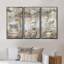 The Modern Gray Forest II - Farmhouse, ensemble d'art mural sur toile encadrée, 3 pièces-72044134-72043129