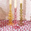 Set Of 5 Hand-Blown Glass Candleholder