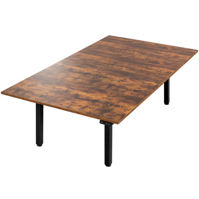 VIVO Electric 95” x 55” Square Corner Desk, 404B Series