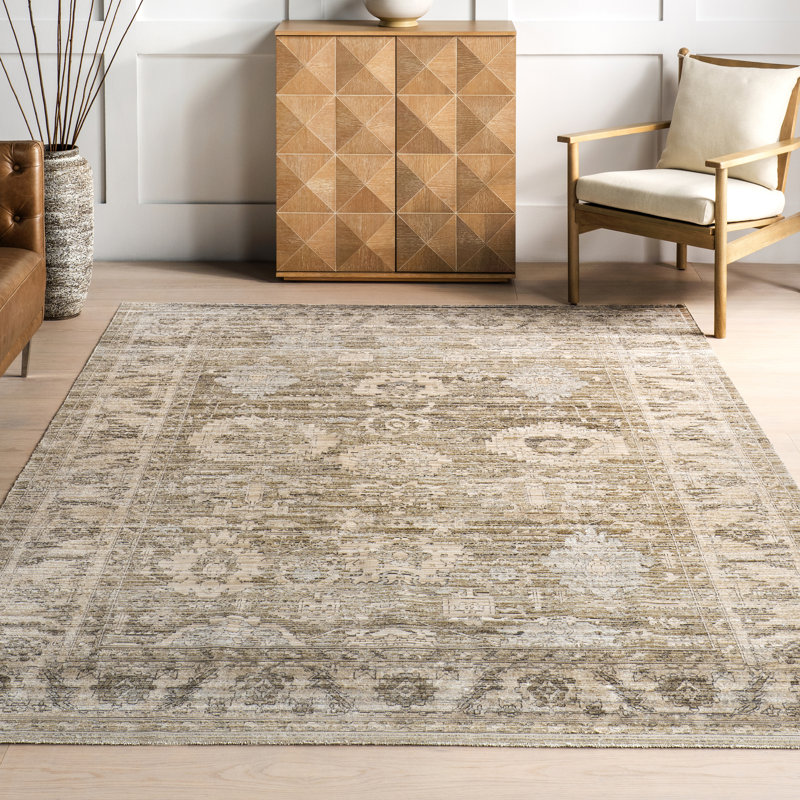 Bryony Medallion Indoor/Outdoor Area Rug, Runner 2' x 8'