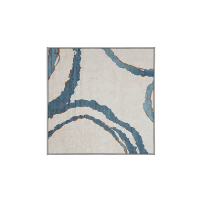 Machine Washable Gray Area Rug