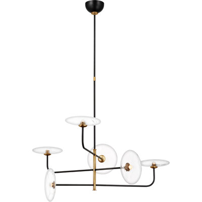 Ian K. Fowler Calvino Large Arched Chandelier