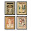 «Leyendecker», art déco multicolore encadré, publicité classique sur toile, impression sur bois, 4 pièces-93012203-93012204