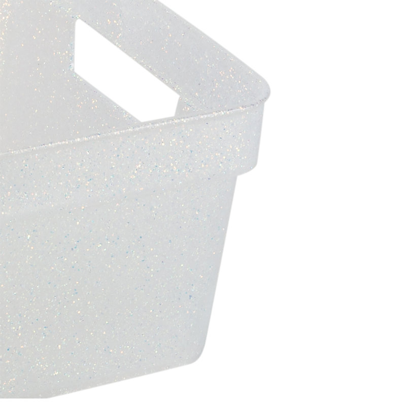 Simplify Plastic Bin, Clear