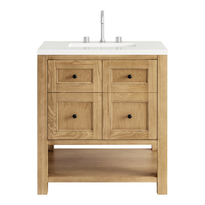 Breckenridge 30'' Single Bathroom Vanity with Top