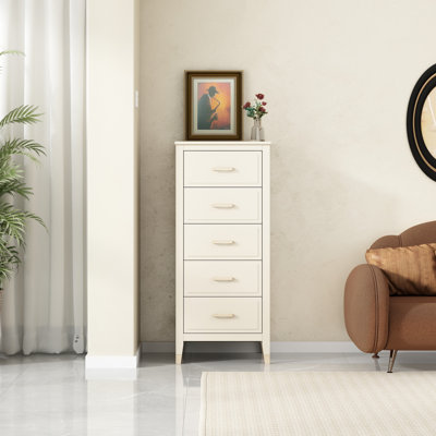 Olivette 5 - Drawer Chest of Drawers