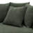 Large Seating Corduroy Modular Sleeper Sectional-1509912017