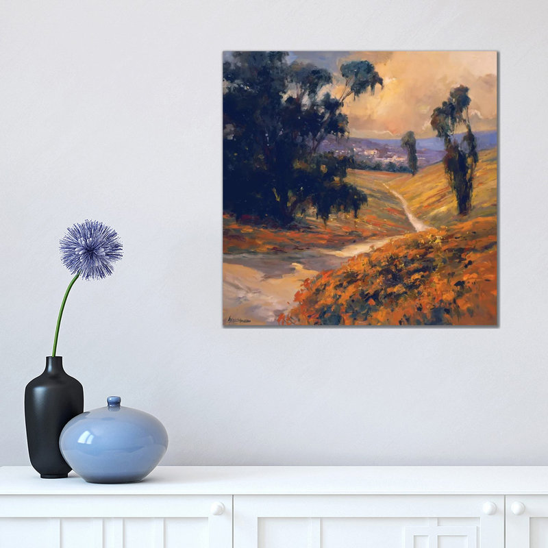 Afternoon II by Allayn Stevens - Wrapped Canvas Painting, 45.72 cm H x 45.72 cm W x 1.91 cm D