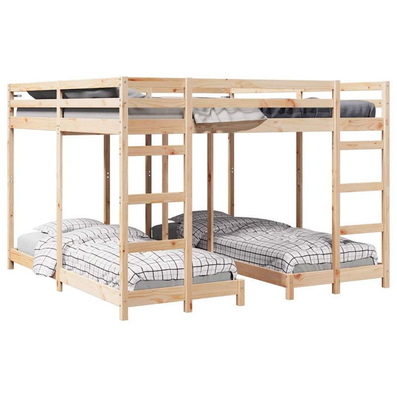 Bunk Bed, 200 x 200cm, Natural