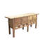 Carved Early 19th Century Elm Console
