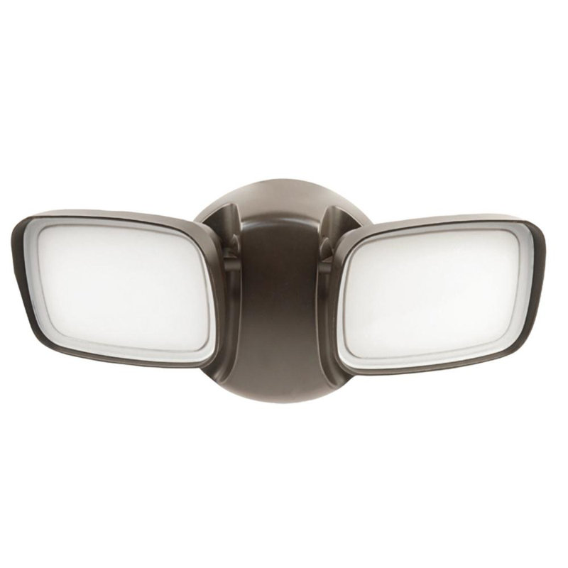 Feit Bronze Hardwired Dual Head LED Security Floodlight