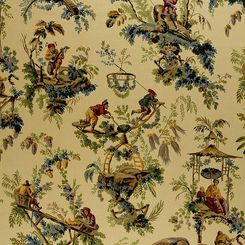 Tissu Plaisirs De La Chine, Document