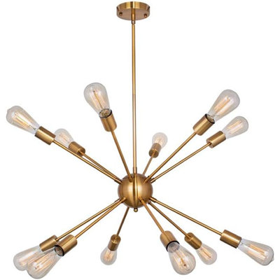 Lustre sphérique spoutnik 12 lumières à intensité variable Cotgrave