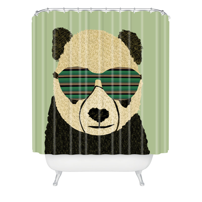 Rideau de douche simple brian buckley panda