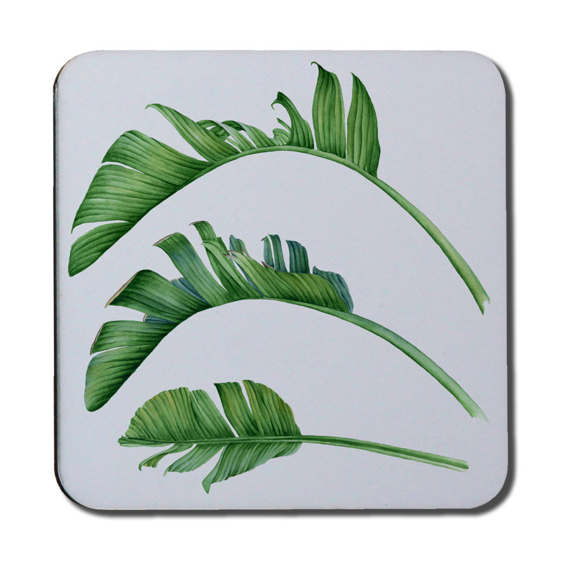 Square 6 Piece Coaster Set