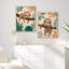 «Sleepy Sloth», ensemble d'art mural encadré de 2 paresseux-119347234-119347232