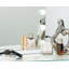 Miroir de maquillage avec 17 ampoules, 3 modes d'éclairage, luminosité réglable, écran tactile, port USB, fixation murale ou sur table-2087244410