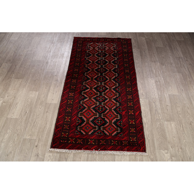 Tapis oriental géométrique 3 x 6
