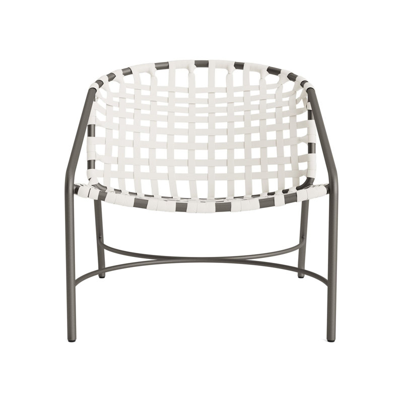 Kantan Outdoor Lounge Chair, Mica/White Lite