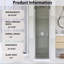 Porte de douche pivotante 28-29 3/8 po-114657551